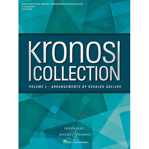Kronos Collection Vol 2 String Quartet (Music Score/Parts)