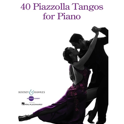 40 Piazzolla Tangos For Piano (Softcover Book)