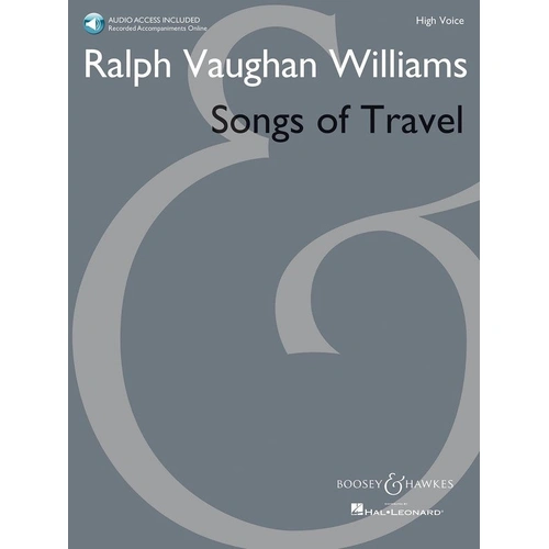 Songs of Travel for High Voice with Audio Accompaniment, 40 Pages, Boosey & Hawkes