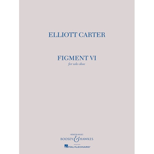 Figment Vi Solo Oboe (Softcover Book)