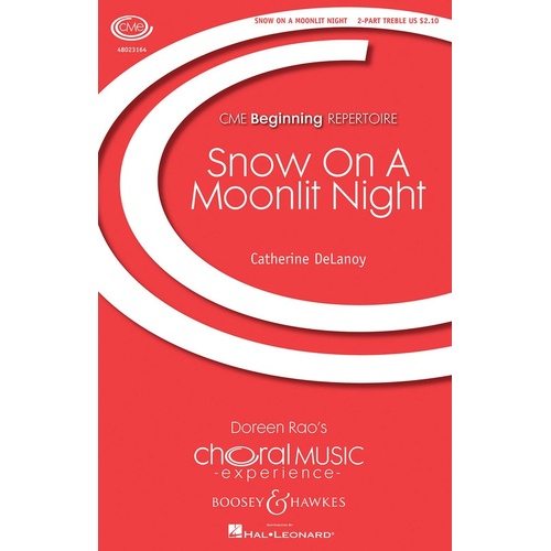 Snow On A Moonlit Night 2 Part (Octavo)