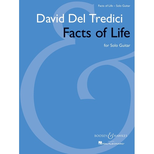 Tredici - Facts Of Life For Solo Guitar (Softcover Book)