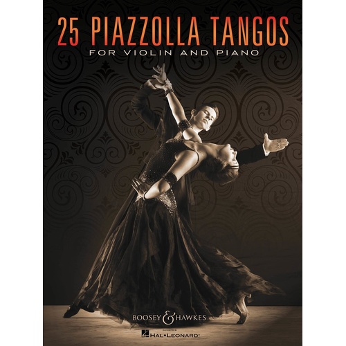 25 Piazzolla Tangos For Violin and Piano (Softcover Book)