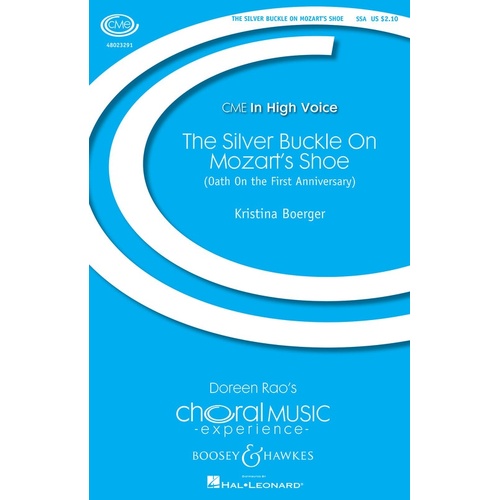 Silver Buckle On Mozarts Shoe 3 Part Treble (Octavo)