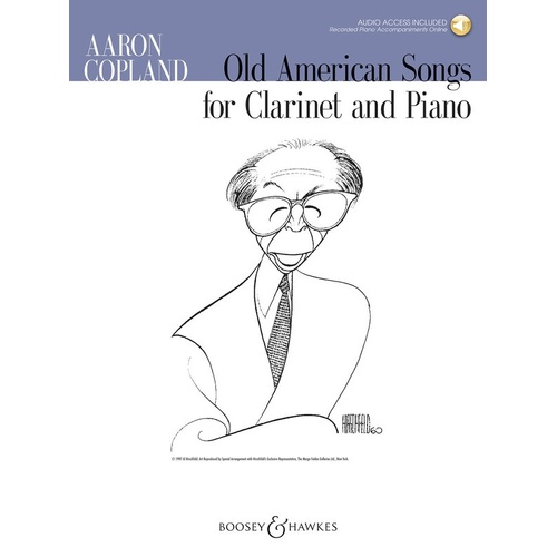 Old American Songs Clarinet/Piano Book/Online Audio (Softcover Book/Online Audio