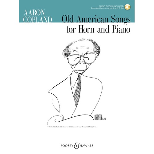 Old American Songs Horn/Piano Book/Online Audio (Softcover Book/Online Audio)