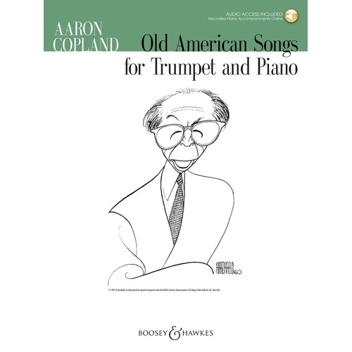 Old American Songs Trumpet/Piano Book/Online Audio (Softcover Book/Online Audio)