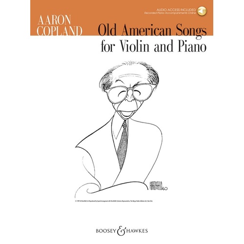 Old American Songs Violin/Piano Book/Online Audio (Softcover Book/Online Audio)