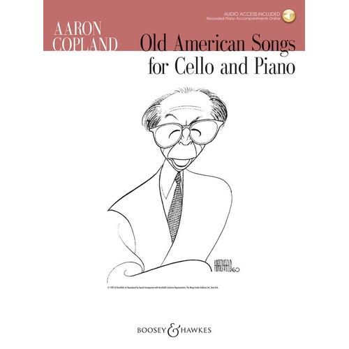 Old American Songs Cello/Piano Book/Online Audio (Softcover Book/Online Audio)