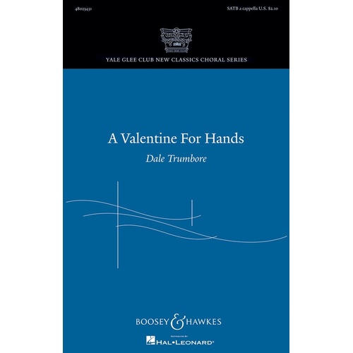 A Valentine For Hands SATB A Cappella (Octavo)