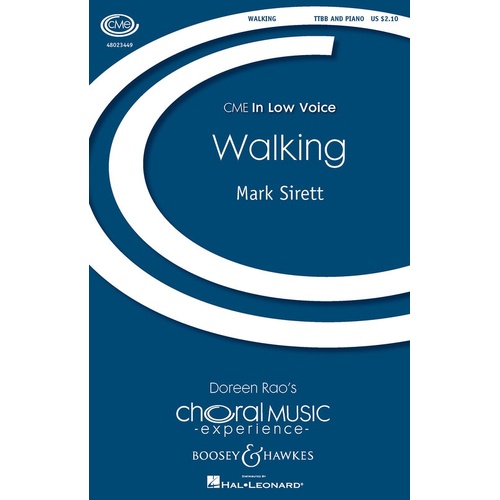 Walking TTBB (Octavo)
