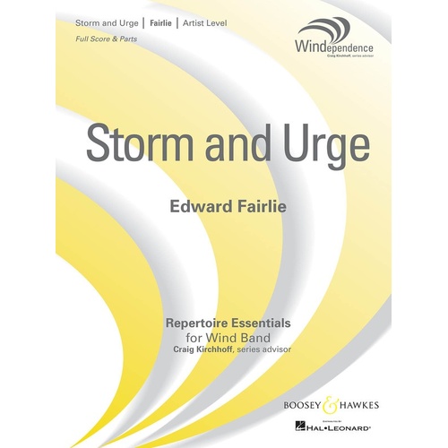 Storm And Urge Concert Band 5 Score/Parts