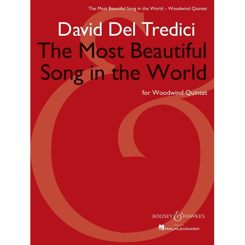 Most Beautiful Song In The World Ww Quintet (Music Score/Parts)
