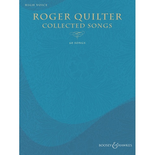 Quilter - Collected Songs High Voice (Softcover Book)
