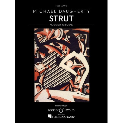 Daugherty - Strut For String Orch Full Score (Softcover Book)
