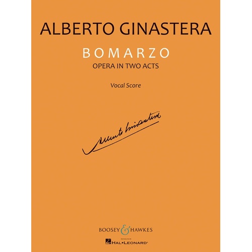 Bomarzo - Vocal Score (Softcover Book)