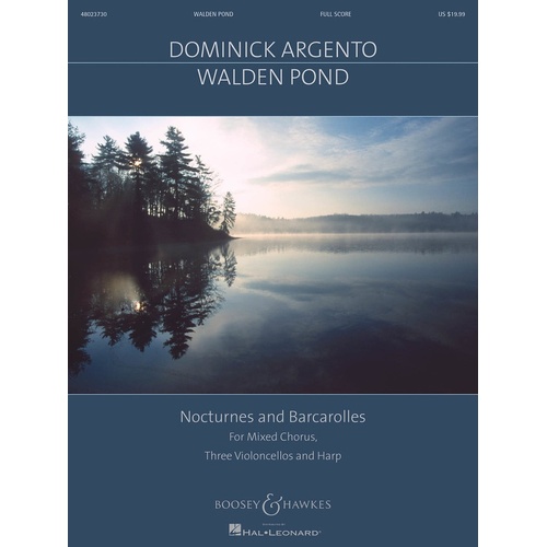 Argento - Walden Pond Full Score (Softcover Book)