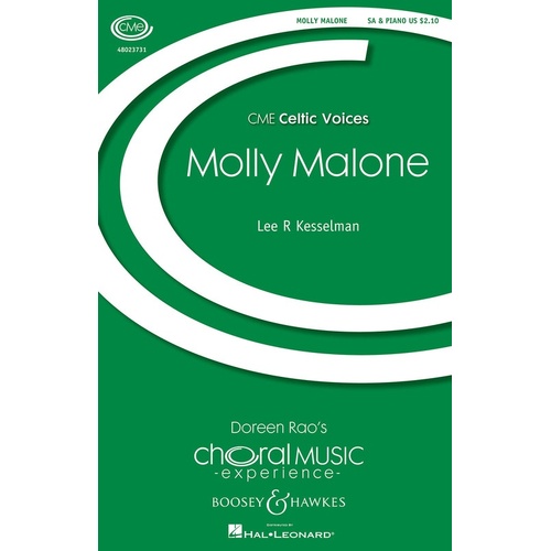 Molly Malone 2 Part Treble (Octavo)