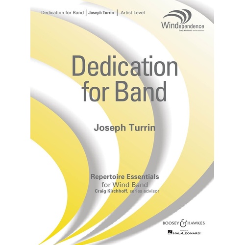 Dedication For Band Concert Band 5 Score/Parts