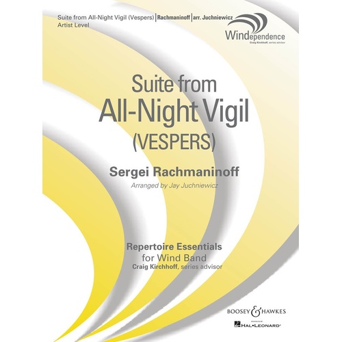 Suite From All Night Vigil Concert Band 5 Score/Parts