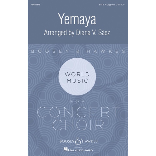 Yemaya SATB A Cappella (Octavo)
