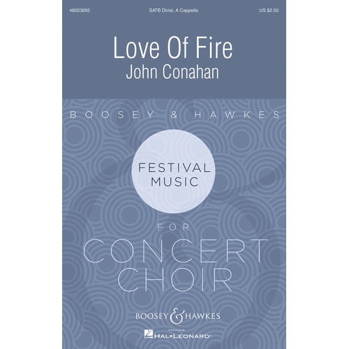 Love Of Fire SATB Divisi A Cappella (Octavo)