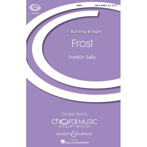 Frost SAB (Octavo)
