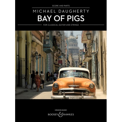 Bay Of Pigs Guitar/String Quartet (Music Score/Parts)