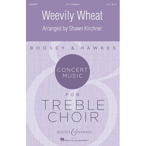 Weevily Wheat 2 Part A Cappella (Octavo)