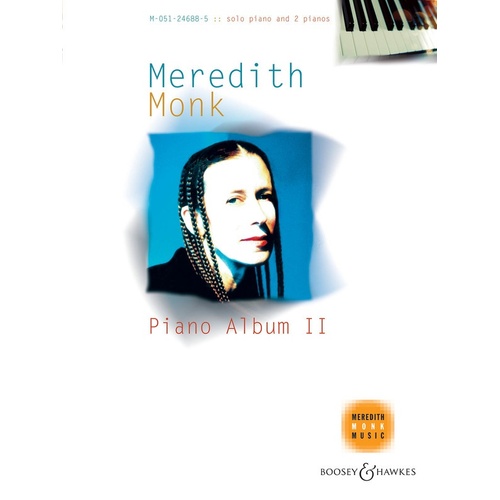 Meredith Monk Piano Album Ii (Softcover Book)