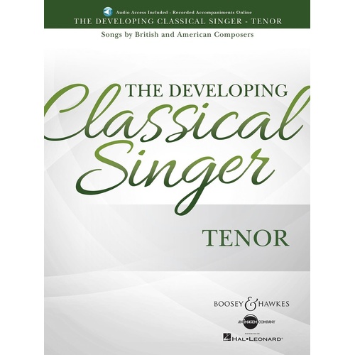 Developing Classical Singer Tenor Book/Online Audio (Softcover Book/Online Audio)
