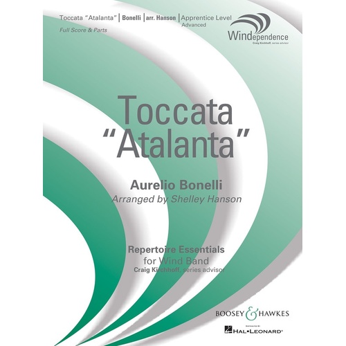 Toccata Atalanta Concert Band 3 Score/Parts