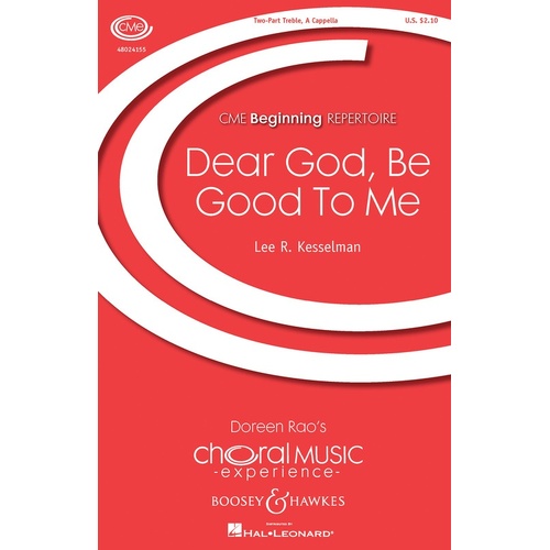 Dear God Be Good To Me SA (Octavo)