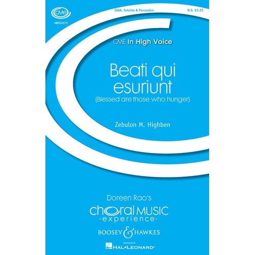 Beati Qui Esuriunt SSAA (Octavo)