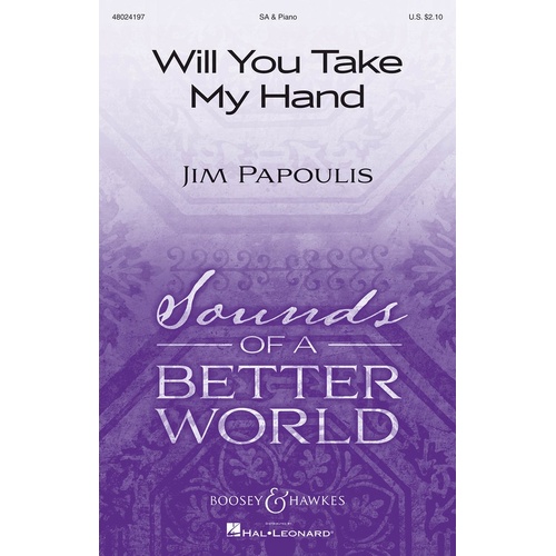 Will You Take My Hand SA (Octavo)