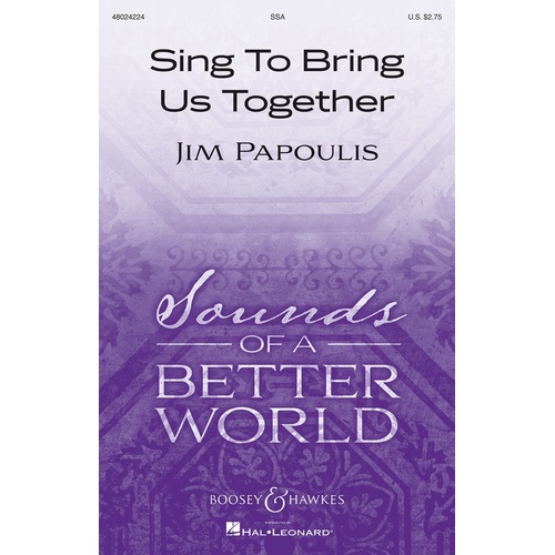 Sing To Bring Us Together (Octavo)
