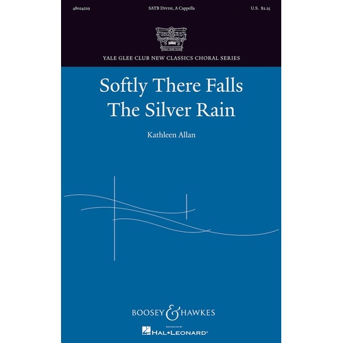 Softly There Falls The Silver Rain SATB Divisi A Cappella (Octavo)