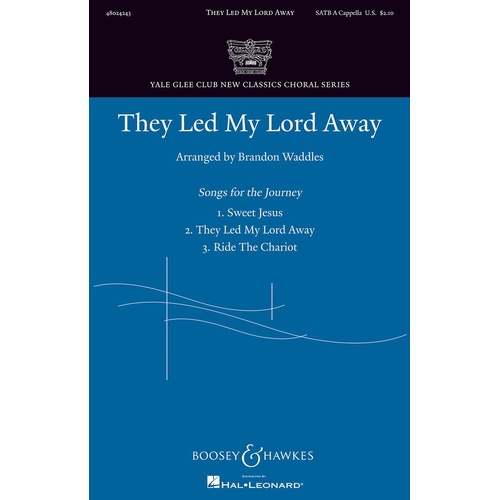 They Led My Lord Away SATB A Cappella (Octavo)