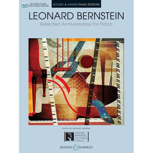 Bernstein - Selected Anniversaries For Piano Book/Olv (Softcover Book/Online Video)