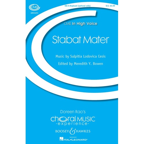 Stabat Mater SSA (Octavo)