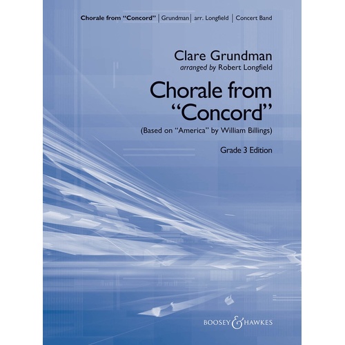 Chorale From Concord Concert Band 3 Score/Parts