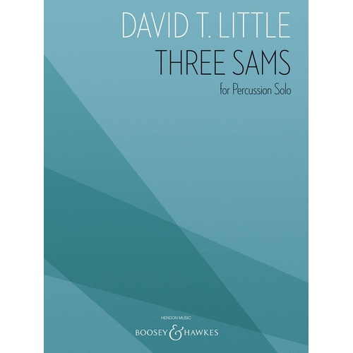 Little - Three Sams For Percussion Solo (Softcover Book)
