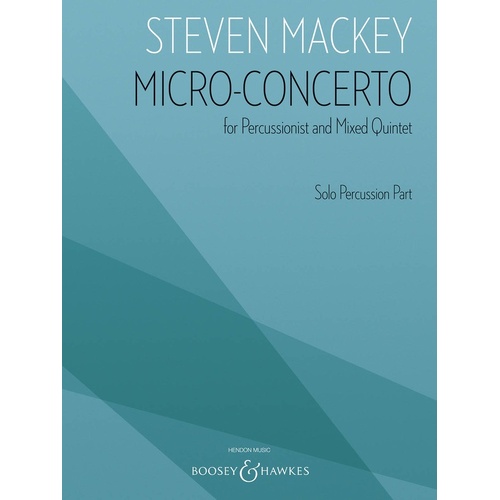 Micro Concerto Perc/Mixed Quintet Solo Percussion Part (Softcover Book)