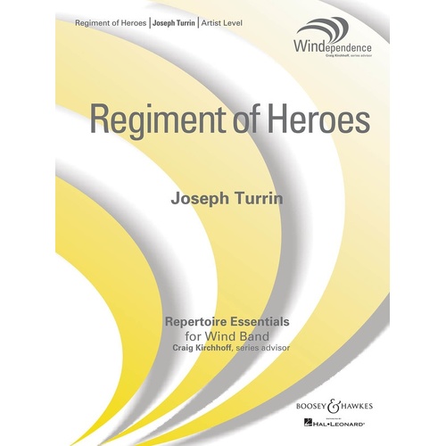 Regiment Of Heroes Concert Band 5 Score/Parts