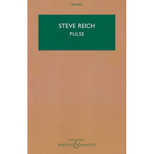 Reich - Pulse Chamber Ensemble Study Score