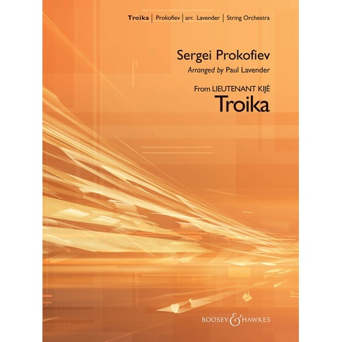 Troika From Lieutenant Kije Christmas So3-4 (Music Score/Parts)