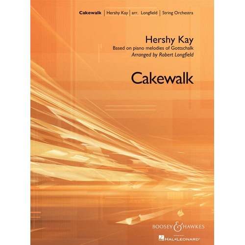Cakewalk Based On Piano Of Gottschalk So3-4 (Music Score/Parts)