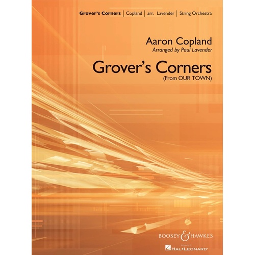 Grovers Corners (From Our Town) So3-4 Score/Parts