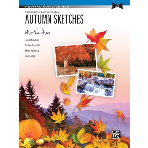 Autumn Sketches Intermediate Piano Solo
