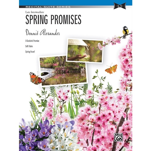 Spring Promises Late Intermediate Piano Solo